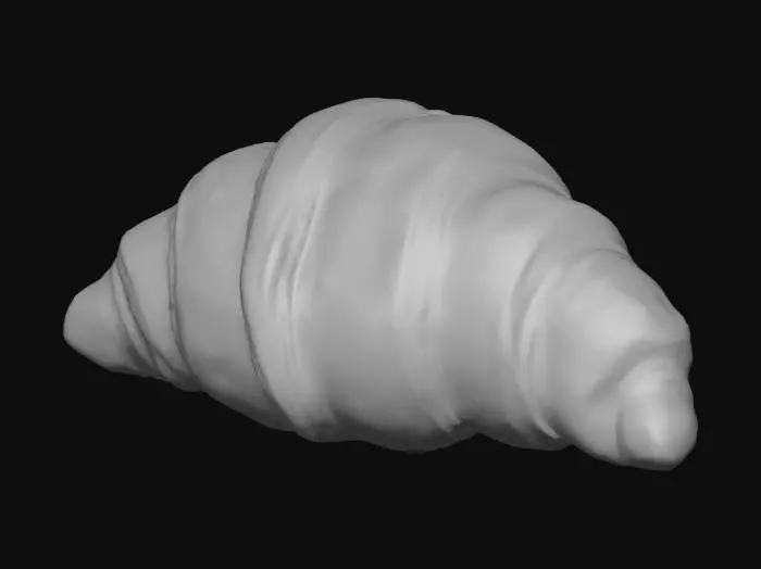 3D model for Croissant Delight