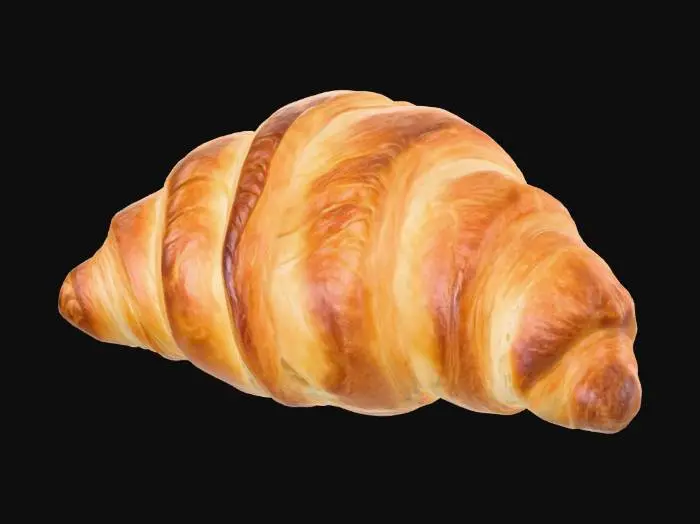 3D model for Croissant Delight