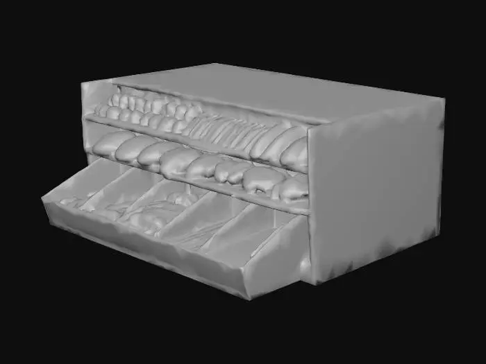 3D model for Bakery Display
