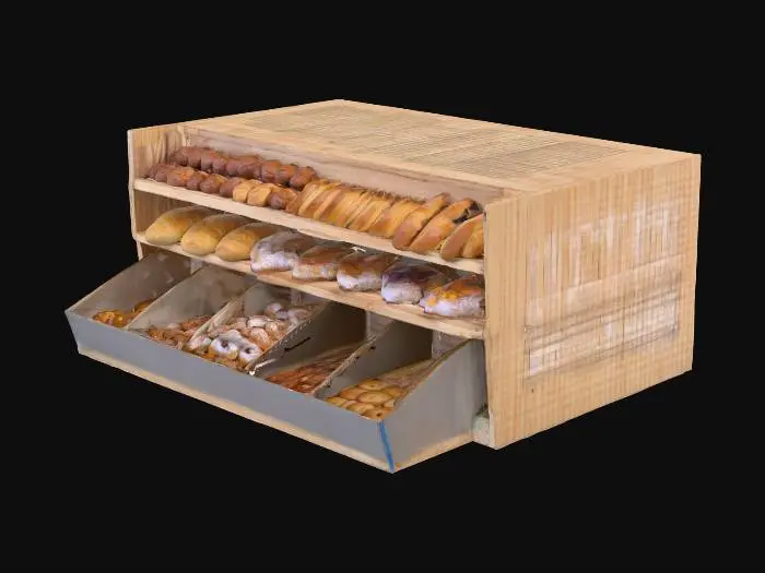 3D model for Bakery Display