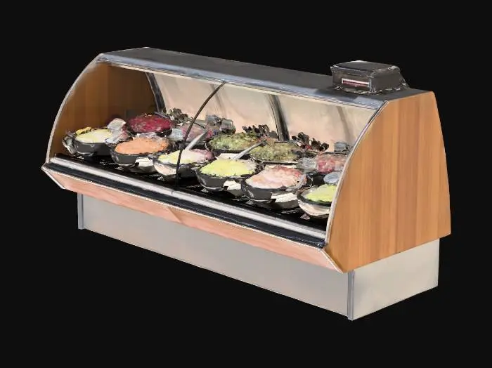 3D model for Salad Display Case