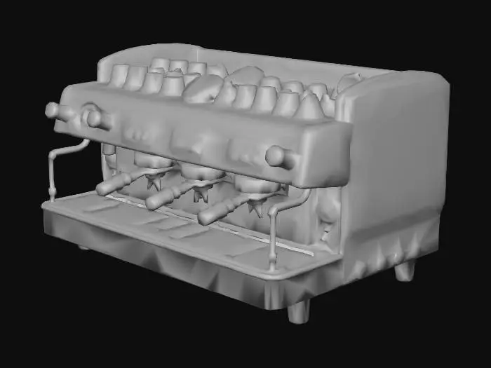 3D model for Espresso Machine Elegance