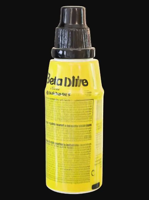 3D model for Betadine Solution Bottle
