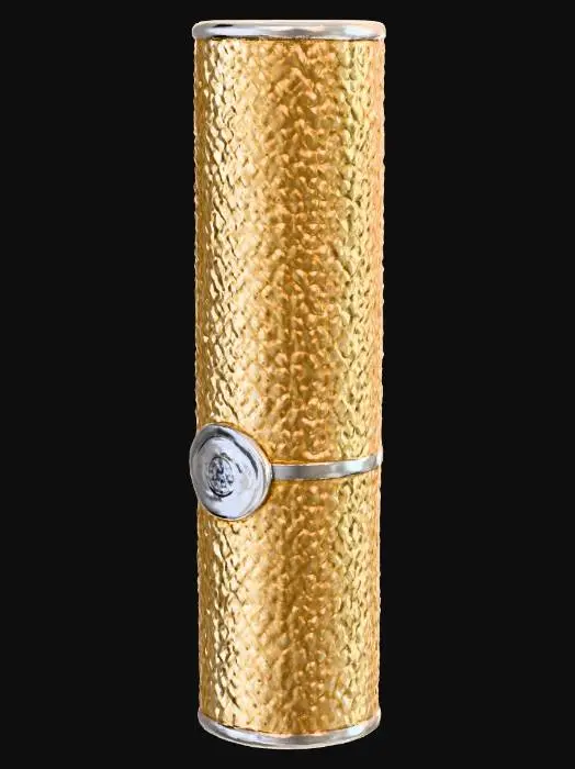 3D model for Golden Luxury Lipstick Case