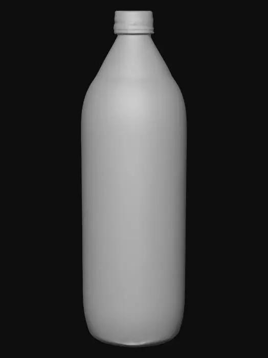 3D model for Orange Juice Bottle