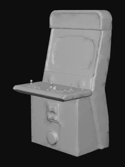3D model for Arcade Bat-Cabinet