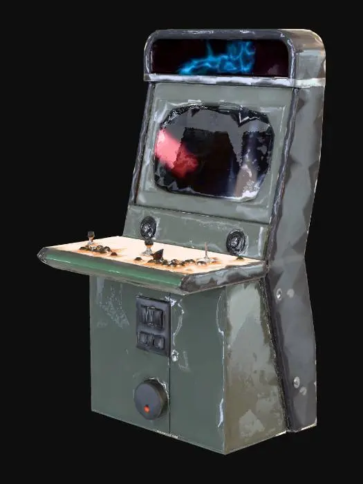 3D model for Arcade Bat-Cabinet