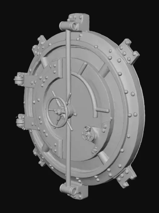 3D model for Vault Door