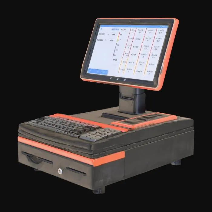 3D model for Point of Sale Terminal