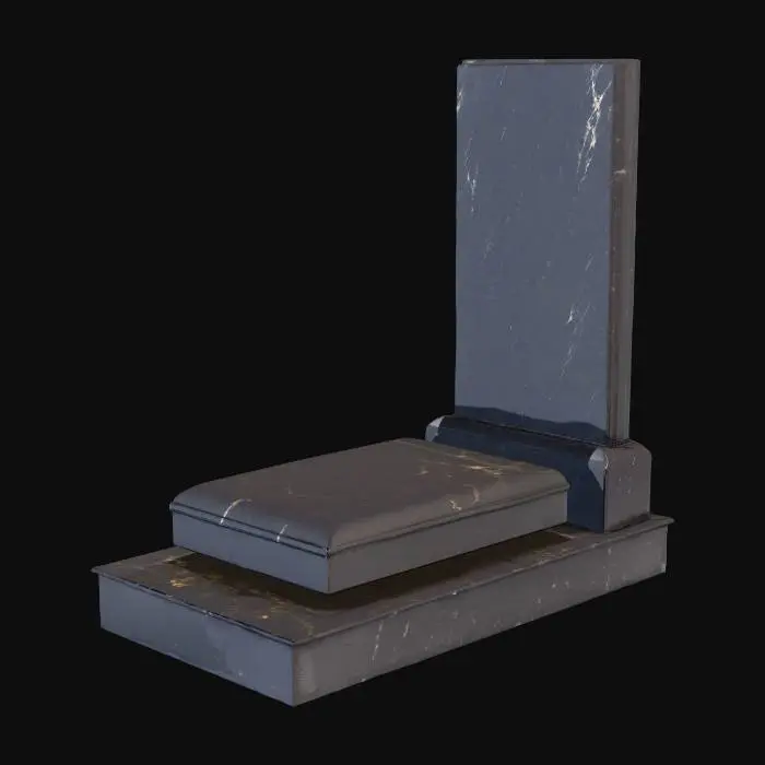 3D model for Black Granite Monument