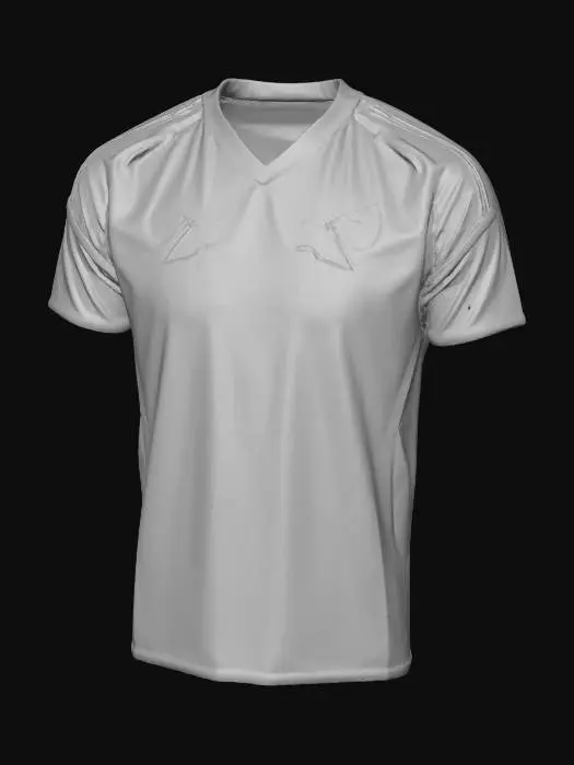 3D model for Red Soccer Jersey