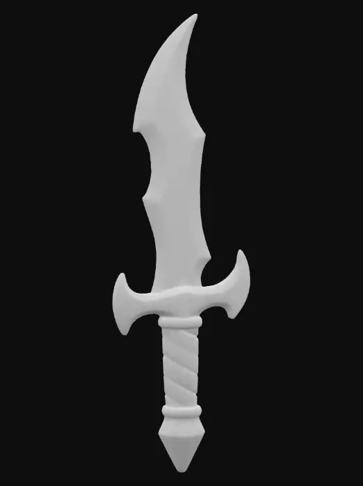 3D model for Emerald Blade
