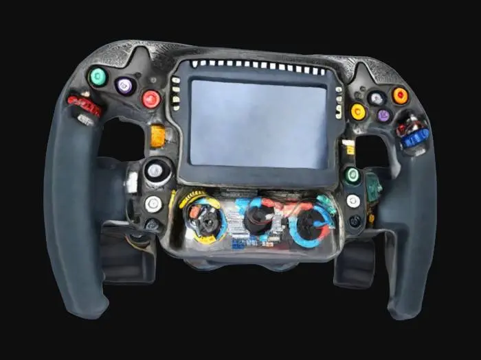3D model for Formula One Steering Wheel