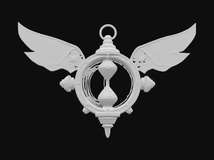 3D model for 
Gadget Name: "Chrono Beacon – The Rift Anchor"
Rarity: Epochal (Rare Tactical Utility, Limited to High-Level Players)
Type: Deployable Time Distortion Device
Era Influence: Temporal Engineering & Dimensional Manipulation, #ChronoForgeWeapon#