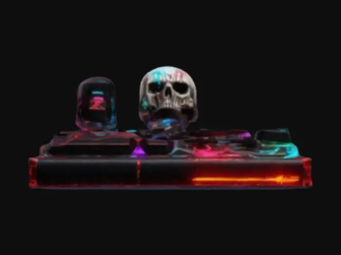 3D model for The Keyboard Smasher 5000 ⌨️💀
Description: A weapon that just randomly presses keys in reality. Something will happen, but even the game doesn’t know what.
📏 Size & Shape: A mechanical keyboard strapped to a baseball bat.
🎨 Colors & Materials: RGB lighting, random sticky keys.
✨ Additional Features: Can activate “Rage Quit Mode,” where the game just closes itself with no warning., #ChronoForgeWeapon#