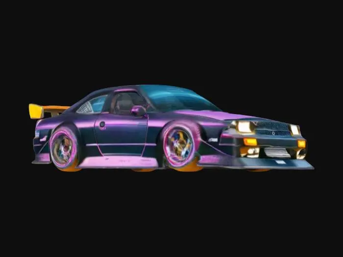 3D model for Night Drift Scene