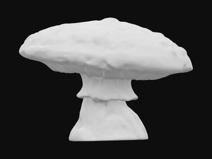 3D model for The Toadstool Targe – Bouncy Mushroom Shield
"A vibrant, oversized mushroom cap used as both a shield and a trampoline. The soft yet durable surface absorbs impacts before rebounding attacks back at enemies. When struck, the cap releases a puff of glowing spores that can either heal allies or induce a temporary hallucination in foes. The underside has glowing, bioluminescent gills that shift colors based on the wielder’s mood.", #ChronoForgeWeapon#