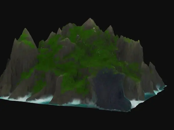 3D model for skull island
