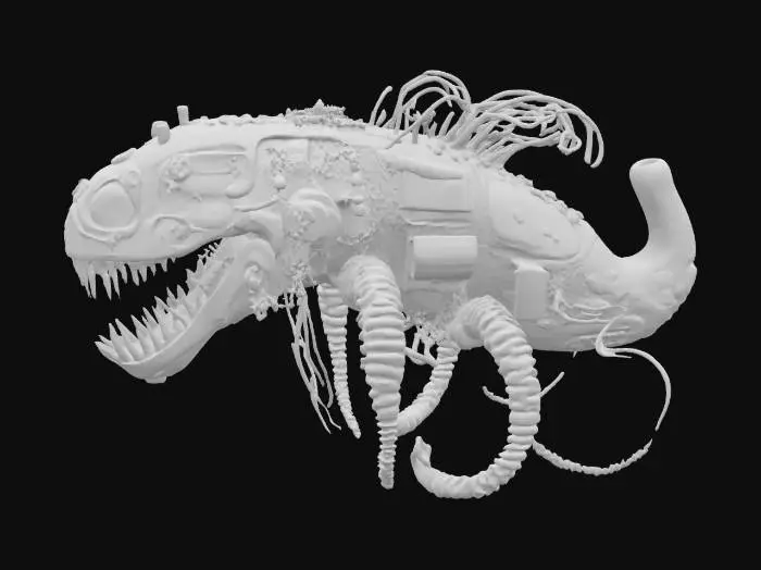 3D model for 🔧 Boot-Sector Lamprey
Type: Biomechanical Malware | Class: Bootloader Parasite

📄 Profile:
A slithering predator of early system stages, the Lamprey clamps onto disk boot records and executes malicious code before the OS even stirs. Born of retro-cyberpunk circuitry, it thrives in unprotected firmware and legacy startup paths.

🛡️ Counters:

Disable removable-media boot in UEFI

Enforce Secure Boot & TPM attestation

Maintain signed, updated firmware

📊 Stats:
Spread: 7️⃣
Stealth: 6️⃣
Damage: 5️⃣