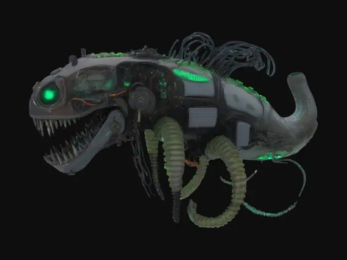 3D model for 🔧 Boot-Sector Lamprey
Type: Biomechanical Malware | Class: Bootloader Parasite

📄 Profile:
A slithering predator of early system stages, the Lamprey clamps onto disk boot records and executes malicious code before the OS even stirs. Born of retro-cyberpunk circuitry, it thrives in unprotected firmware and legacy startup paths.

🛡️ Counters:

Disable removable-media boot in UEFI

Enforce Secure Boot & TPM attestation

Maintain signed, updated firmware

📊 Stats:
Spread: 7️⃣
Stealth: 6️⃣
Damage: 5️⃣