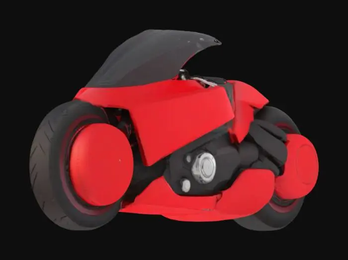 3D model for  Kaneda’s Bike