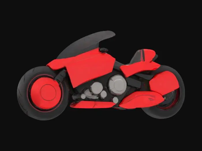 3D model for  Kaneda’s Bike