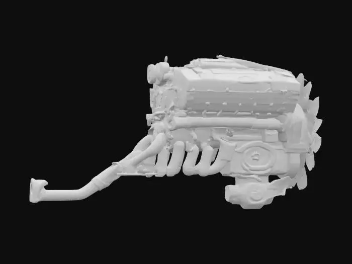 3D model for BMW Inline Six