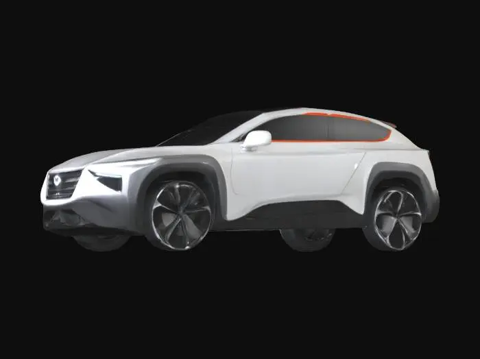 3D model for Lars Taubert's sketch of the Xmotion concept, #SketchTo3D#