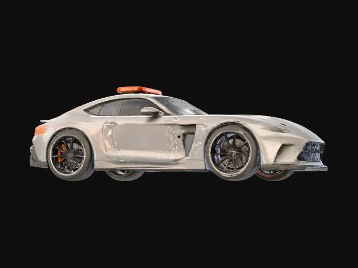 3D model for safety_car_coupe_gt