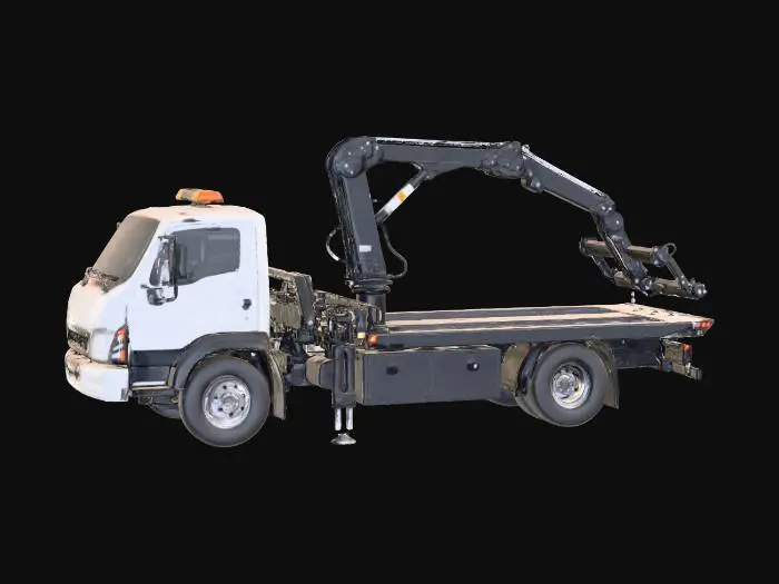 3D model for recovery_truck_medium_crane
