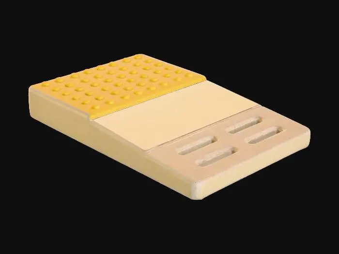 3D model for platform_edge_tactile_combo