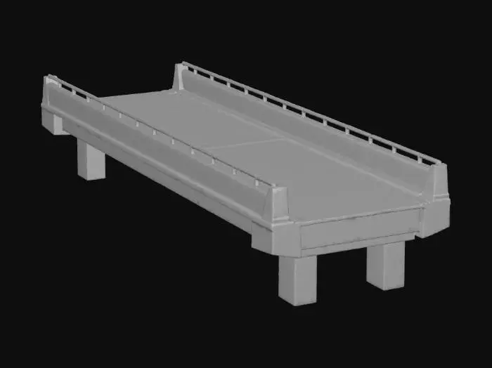 3D model for Elevated Highway Section