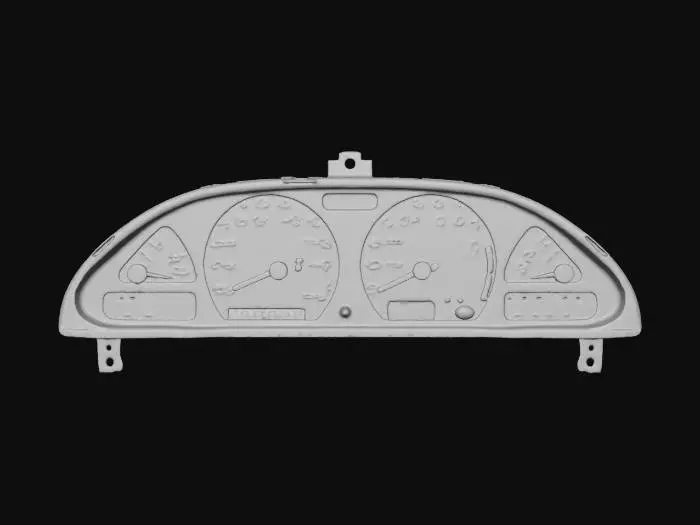 3D model for gauge cluster