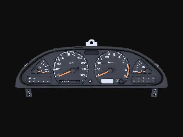 3D model for gauge cluster