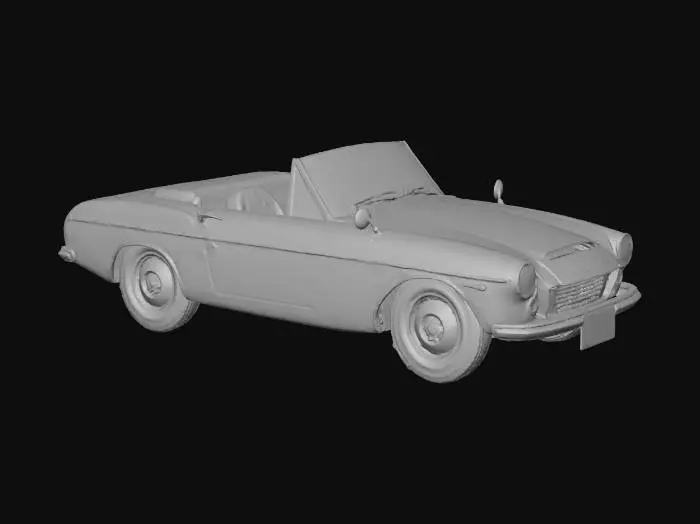 3D model for datsun-fairlady-1500