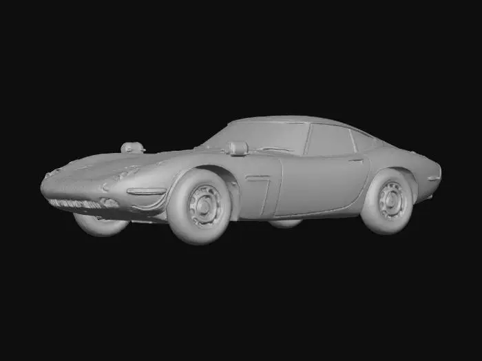 3D model for 1967 Toyota 2000GT