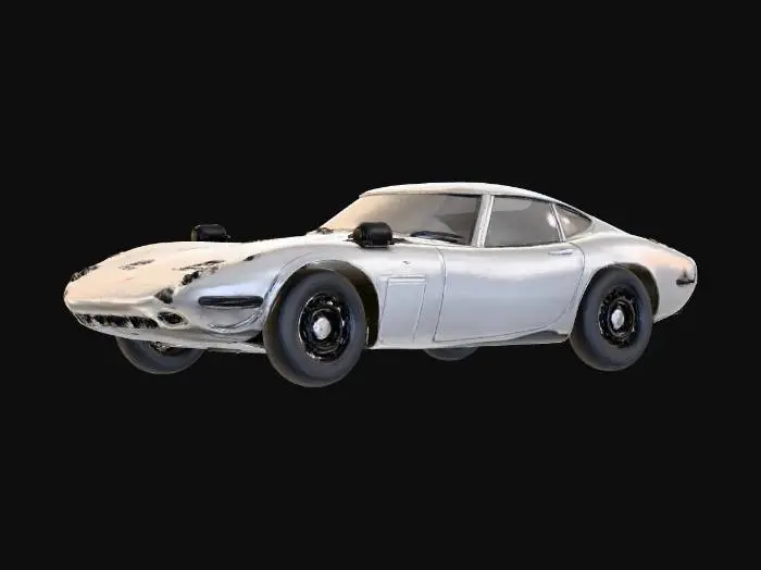 3D model for 1967 Toyota 2000GT