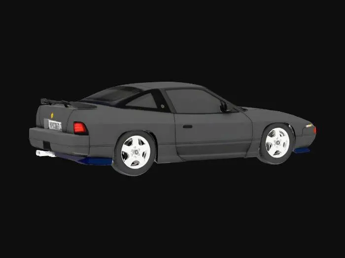 3D model for Black Coupe Classic