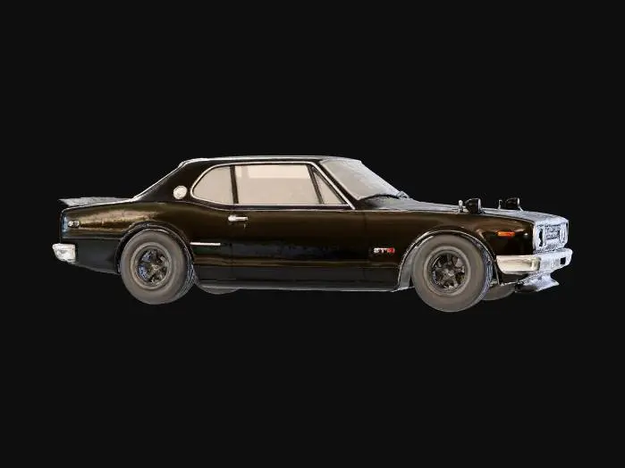 3D model for Nissan Skyline 2000GT-R “Hakosuka”