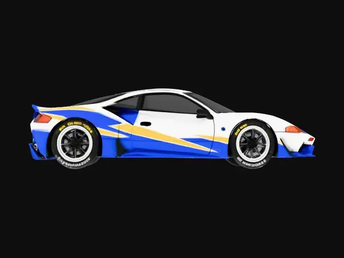 3D model for lb_works_modern_ferrari