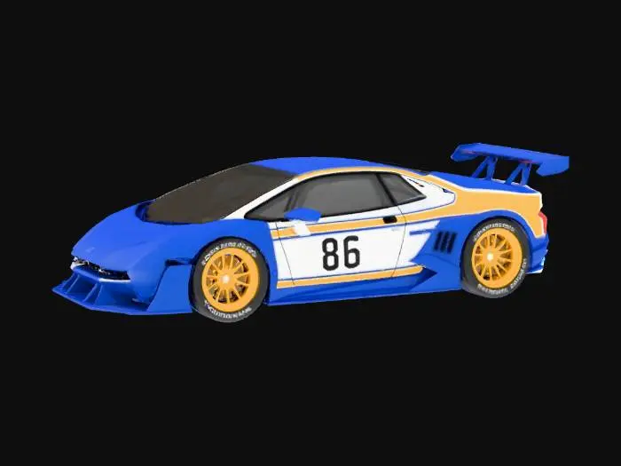 3D model for lb_works_supercar_v1