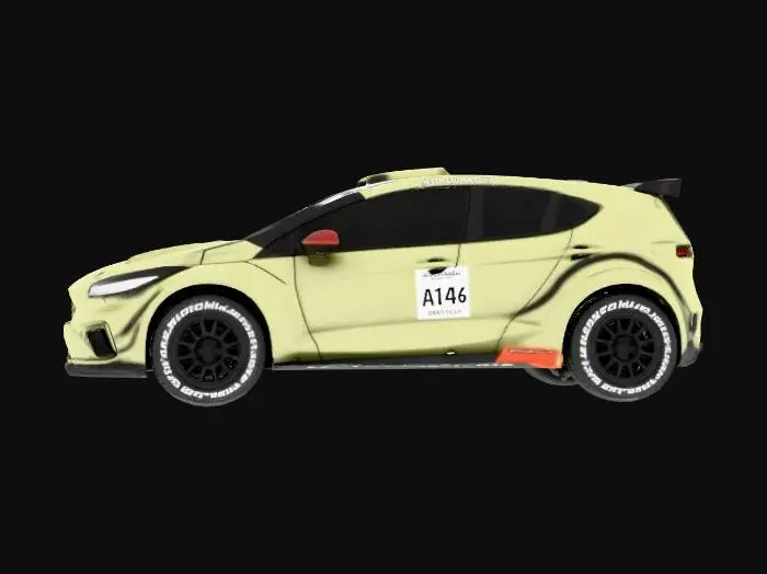 3D model for ford_fiesta_rally2