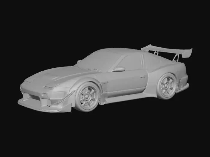 3D model for Nissan 180sx