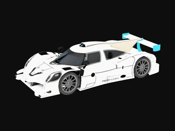 3D model for WEC LMP2
