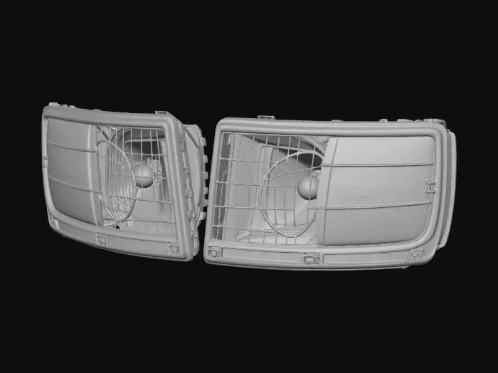 3D model for Car turn signal and marker lights