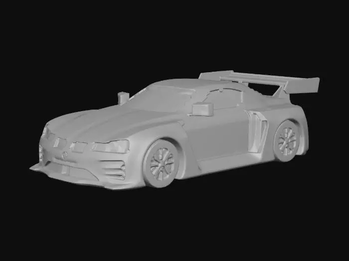 3D model for Race Day Retro