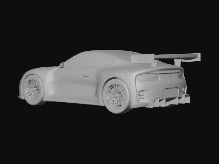 3D model for Race Day Retro