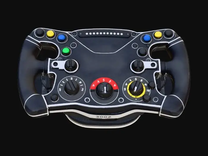 3D model for Racing Steering Wheel