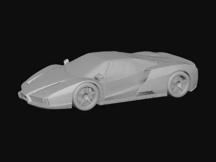 3D model for Red Precision Racer