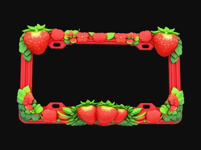 3D model for Strawberry cover